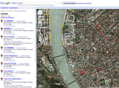 Magyarországon is elindult a Google Maps