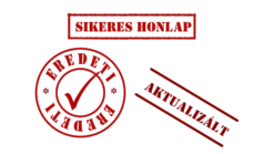 Sikeres honlap